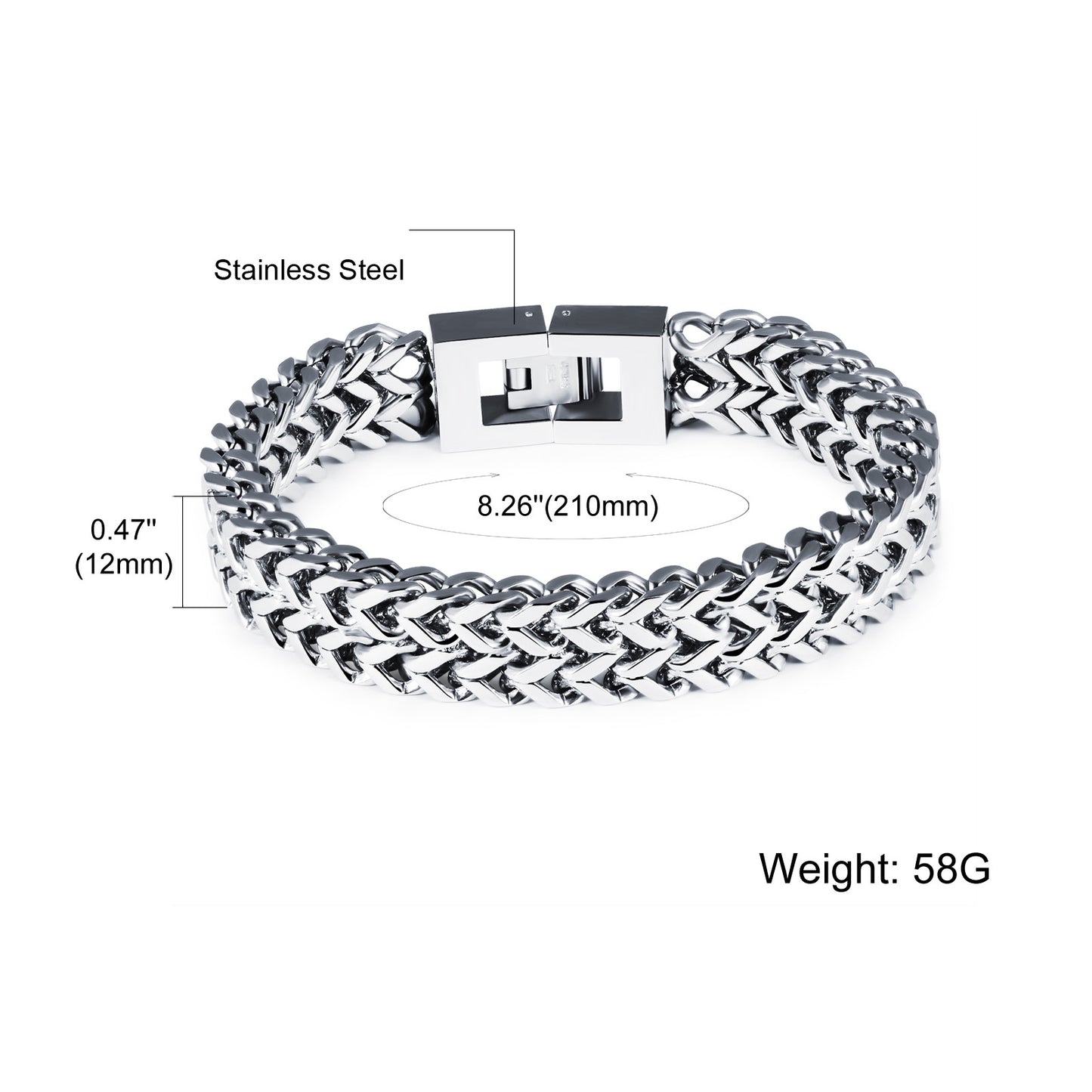 Hungerford Titanium Steel Bracelet