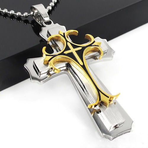 Deep Religion Cross Pendant