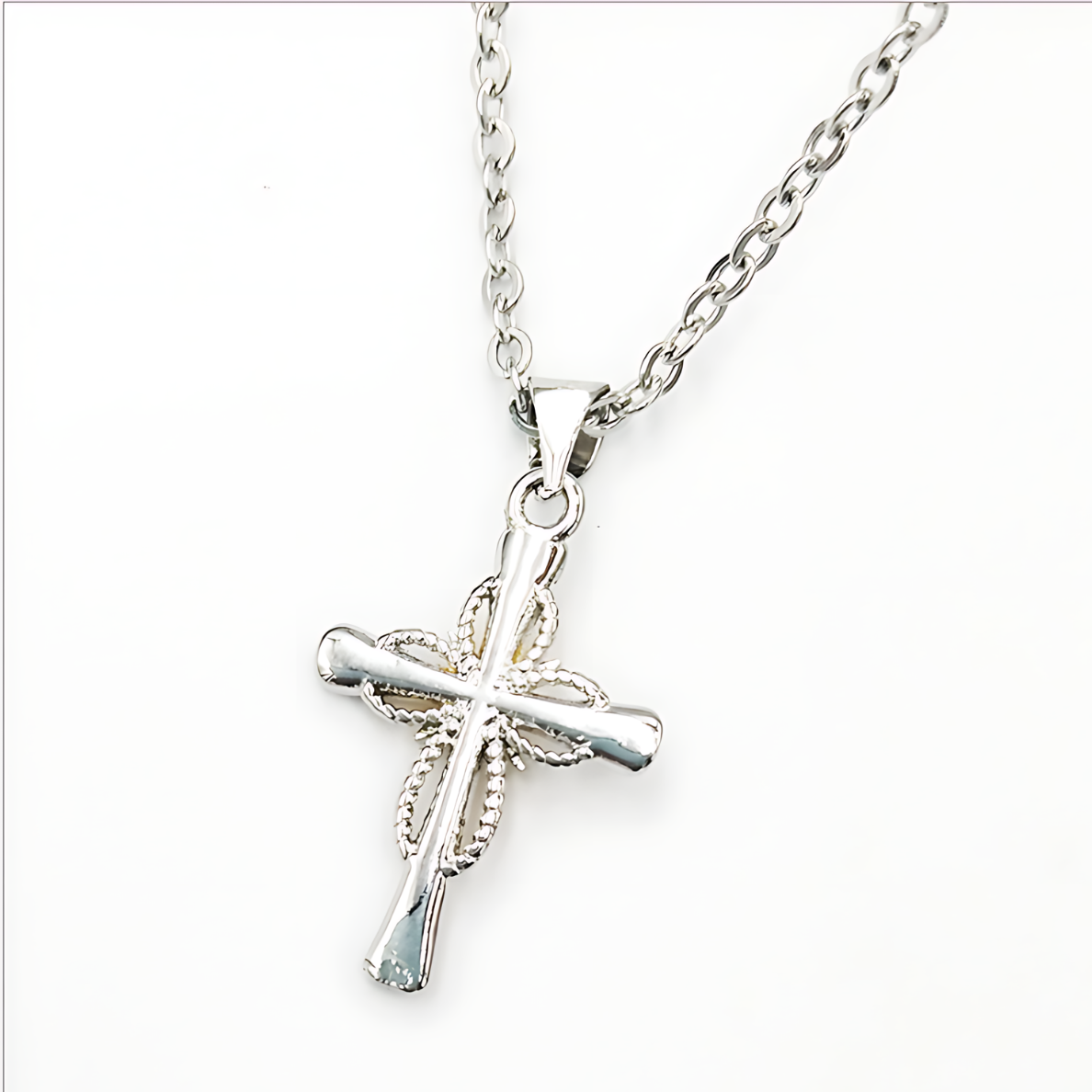 Star Cross Alloy Pendant