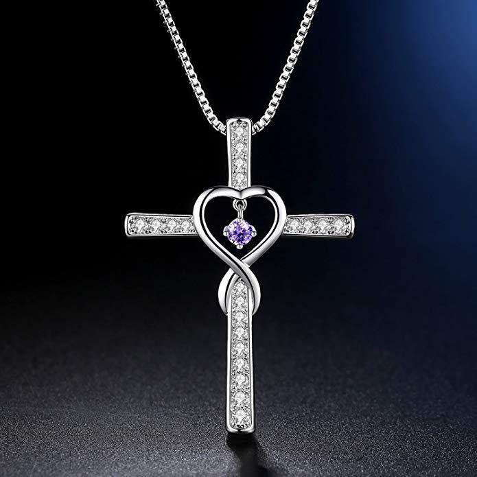 Zircon Cross Pendant