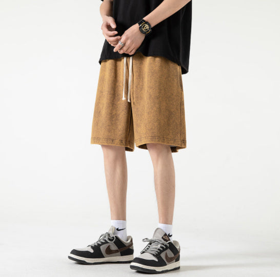Loose Distressed Washed Summer Shorts