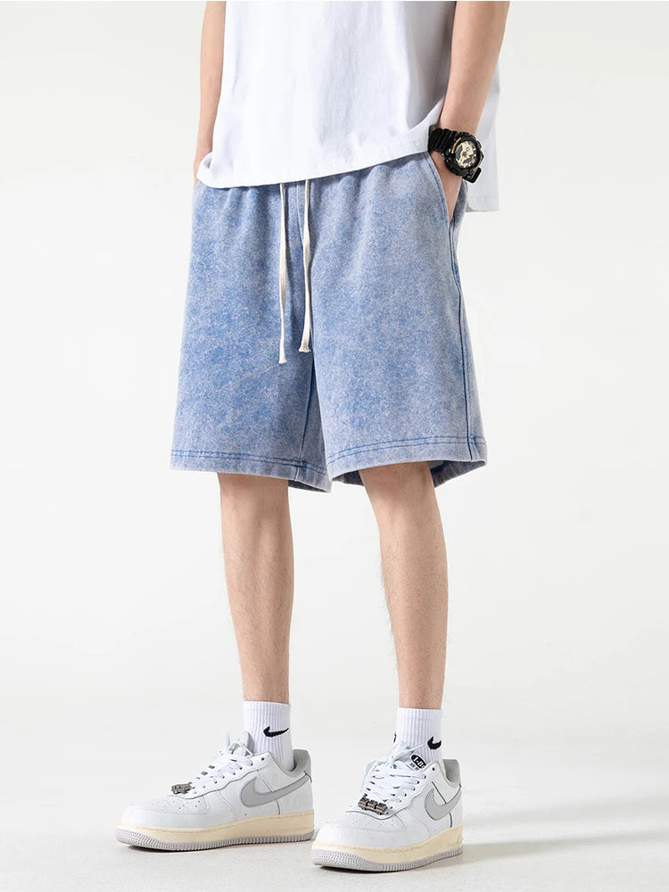 Loose Distressed Washed Summer Shorts