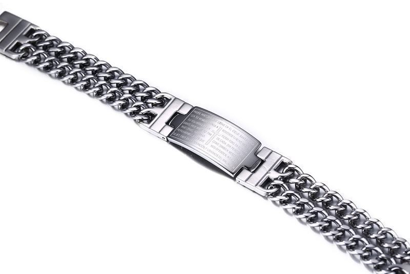 Cross Scripture Bracelet