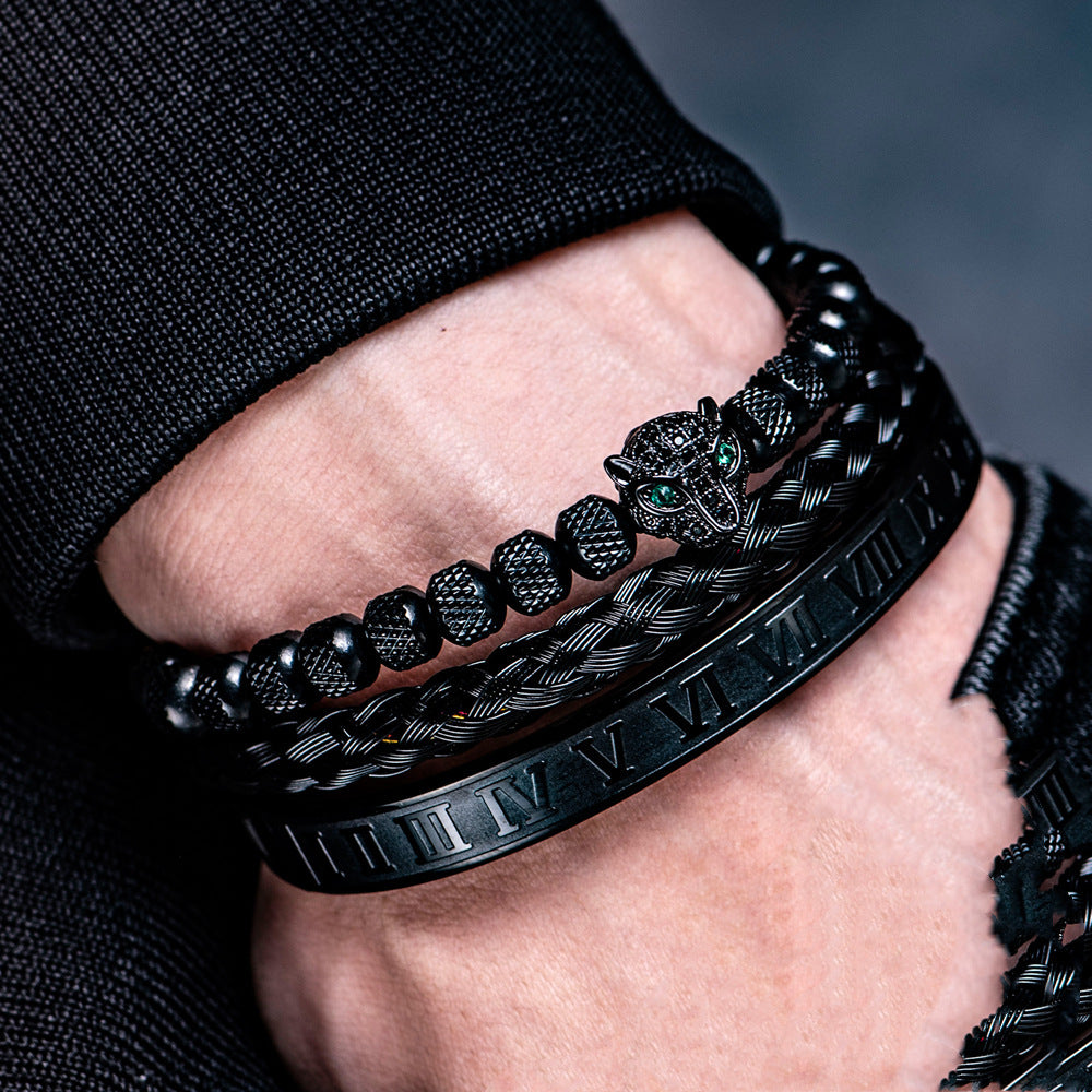 Leopard Roman Bracelet