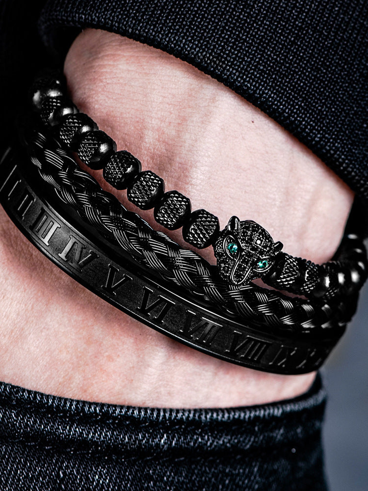 Leopard Roman Bracelet