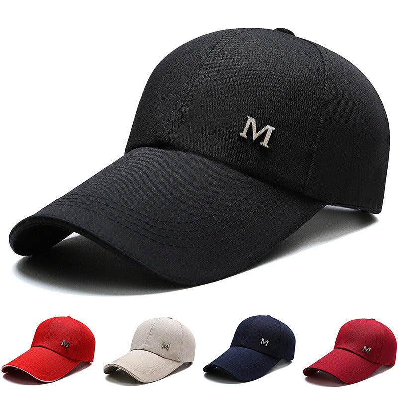 M Long Peaked Ball Cap