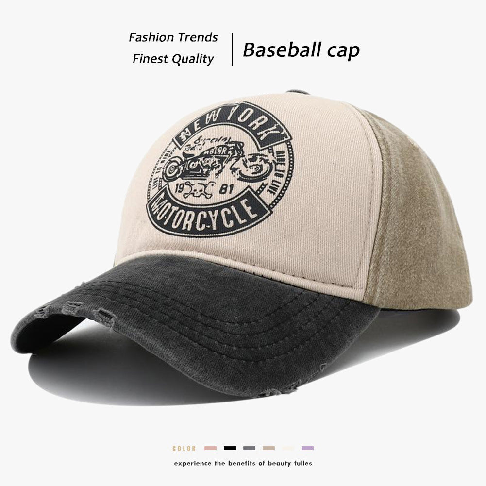 Retro New York Motorcycle