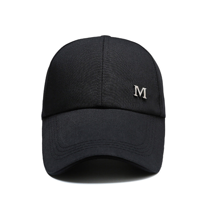 M Long Peaked Ball Cap