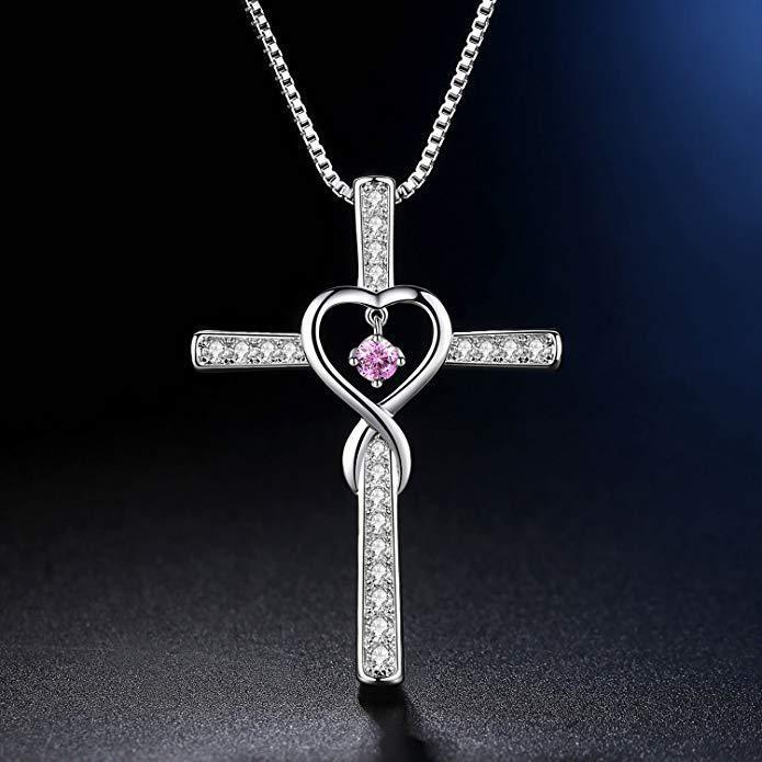 Zircon Cross Pendant