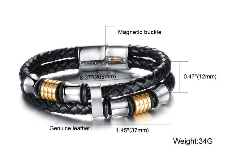Magnetic Knitted Hand Chain