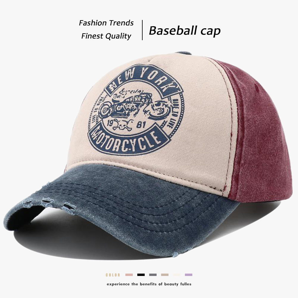 Retro New York Motorcycle