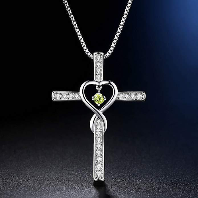 Zircon Cross Pendant