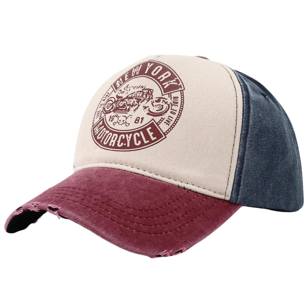 Retro New York Motorcycle