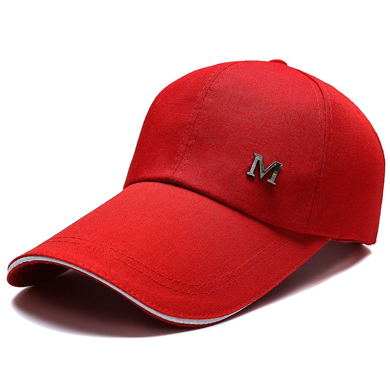 M Long Peaked Ball Cap