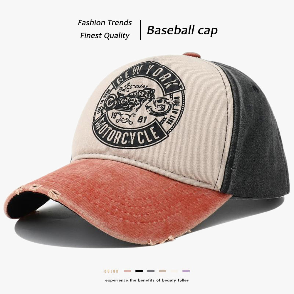 Retro New York Motorcycle