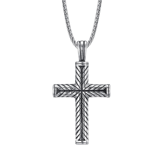 Stainless Steel Casting Cross Pendant