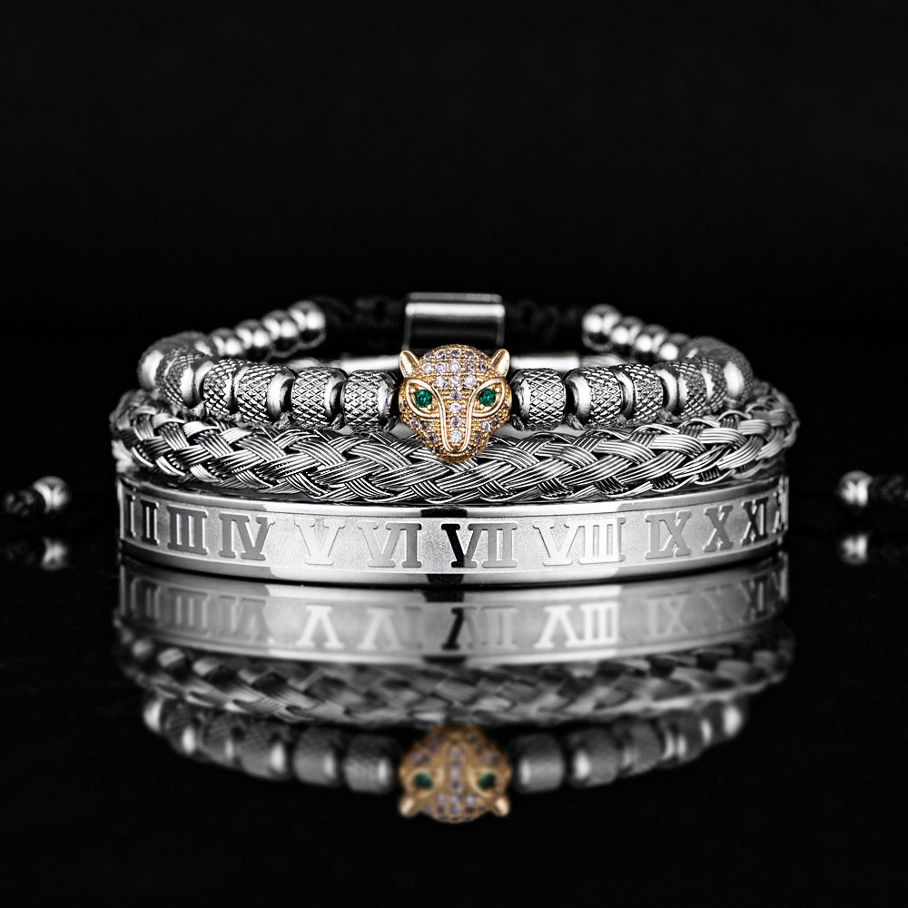 Leopard Roman Bracelet