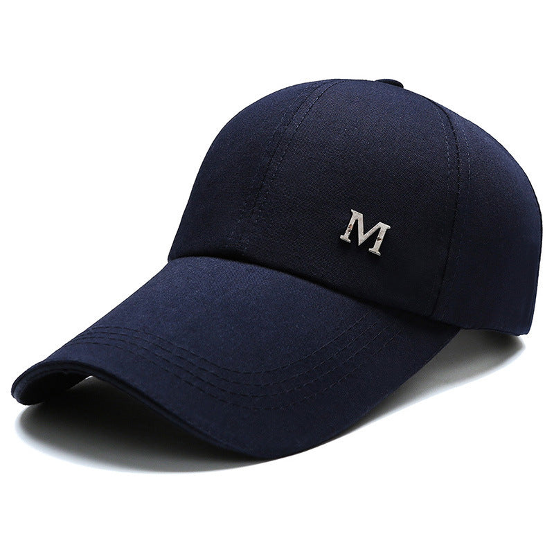 M Long Peaked Ball Cap