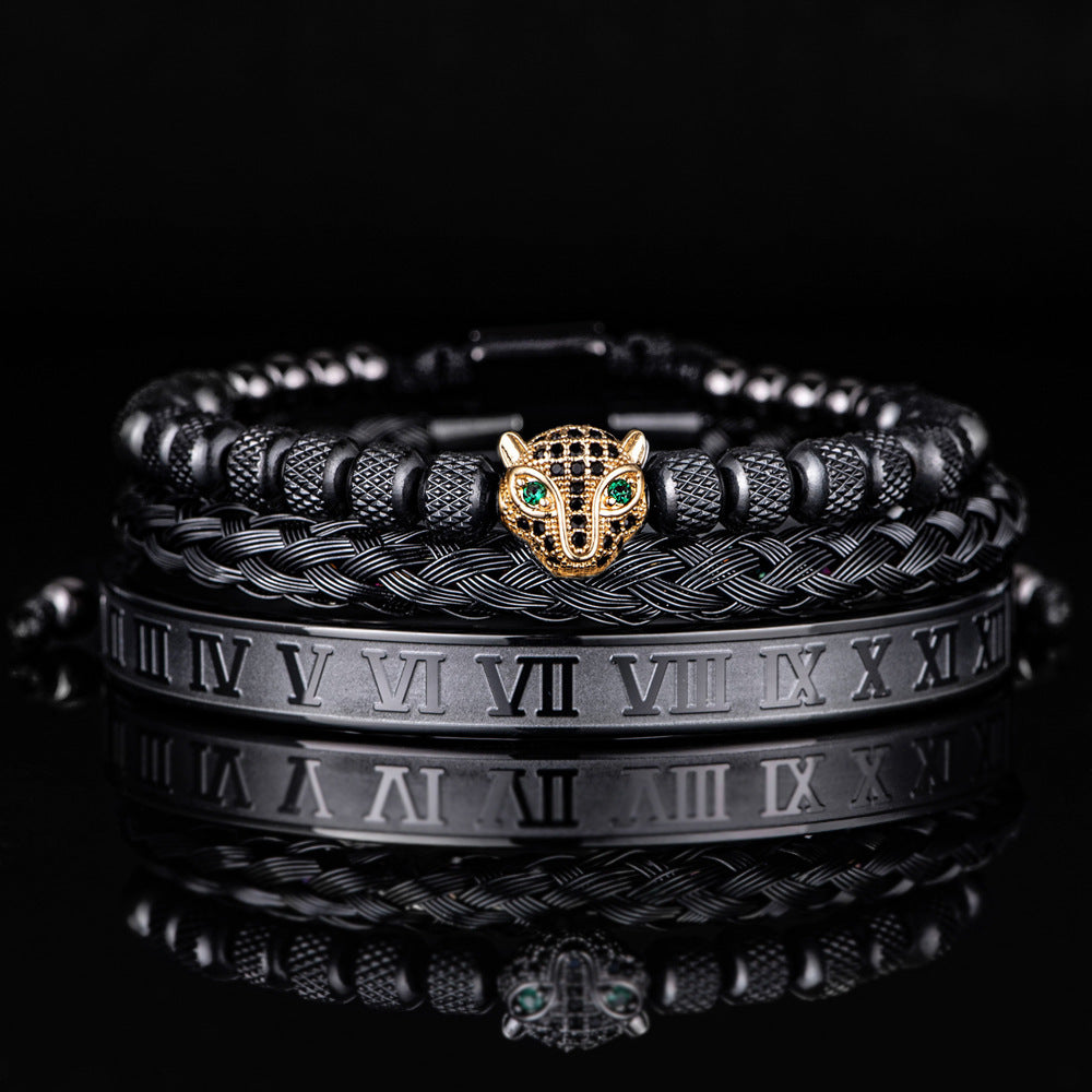 Leopard Roman Bracelet