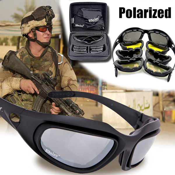 Desert Storm Polarized Military Sunglasses The Brothers Cut