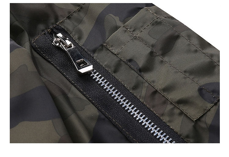 Army Green Camouflage Jacket