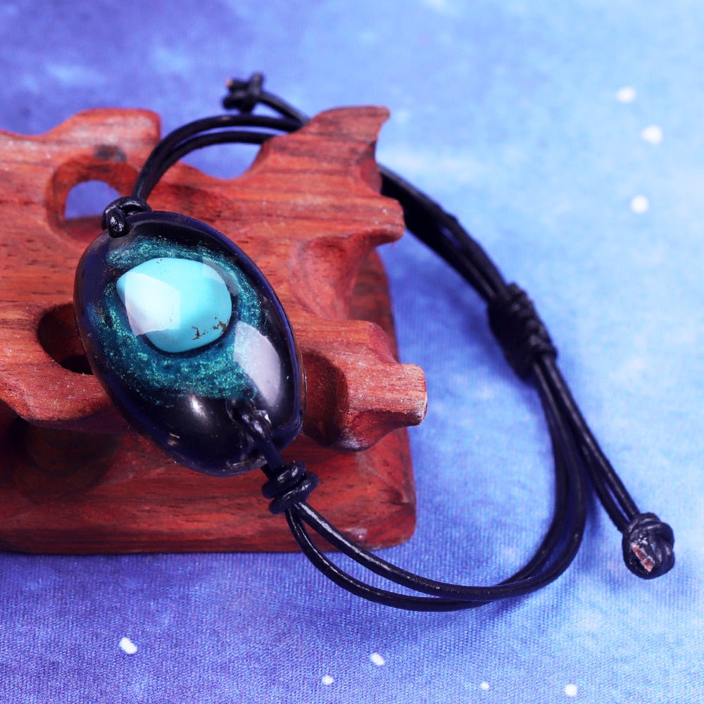 Orgonite Natural Turquoises Energy Bracelet