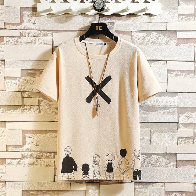 X T-shirt in Tan