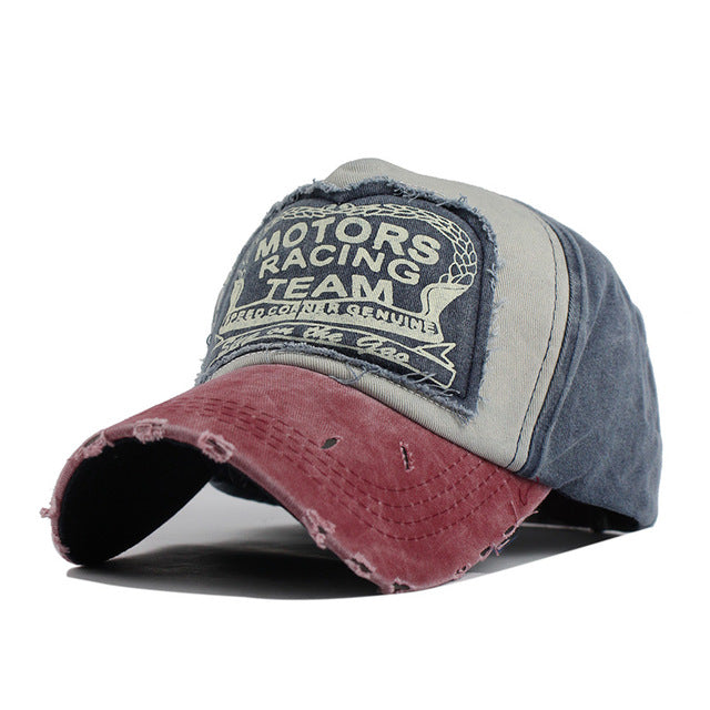 Distressed Motors Racing Team Cap - Navy