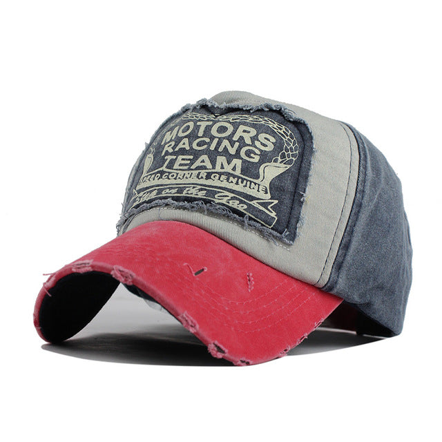 Distressed Motors Racing Team Cap - Red