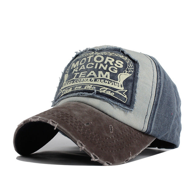 Distressed Motors Racing Team Cap - Coffee