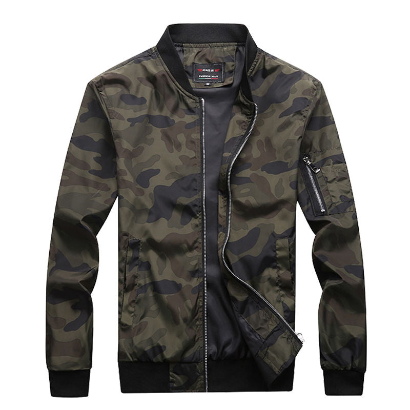 Army Green Camouflage Jacket
