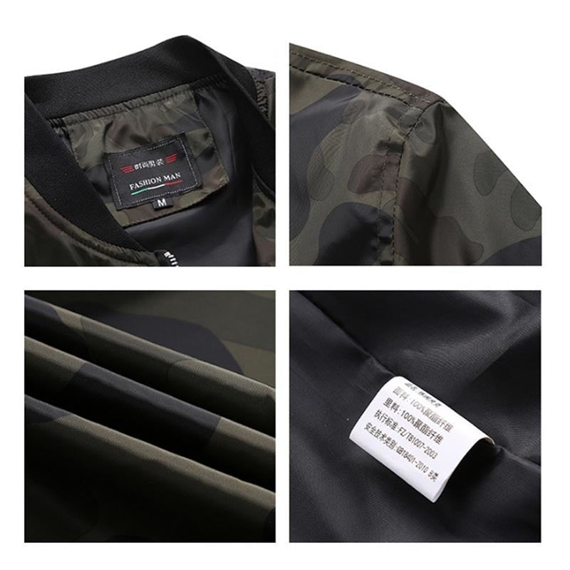 Army Green Camouflage Jacket