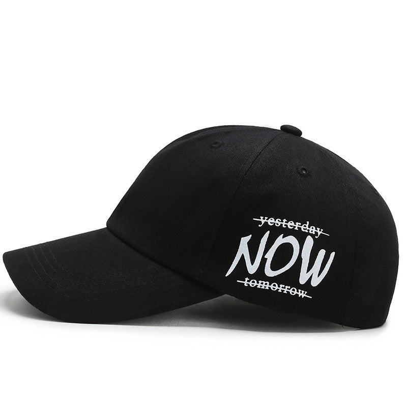 Yesterday Now Tomorrow Cotton Baseball Cap