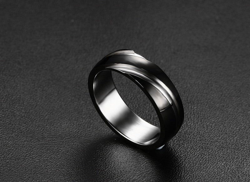 Titanium Steel Twill Ring