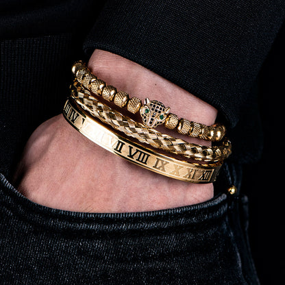 Leopard Roman Bracelet