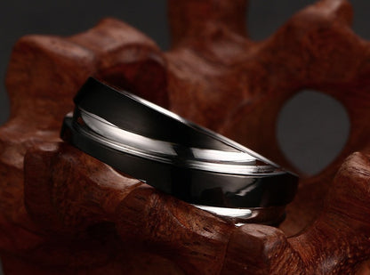 Titanium Steel Twill Ring