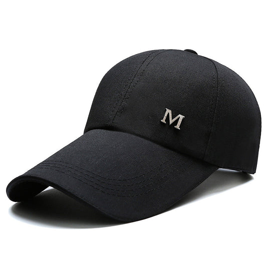 M Long Peaked Ball Cap