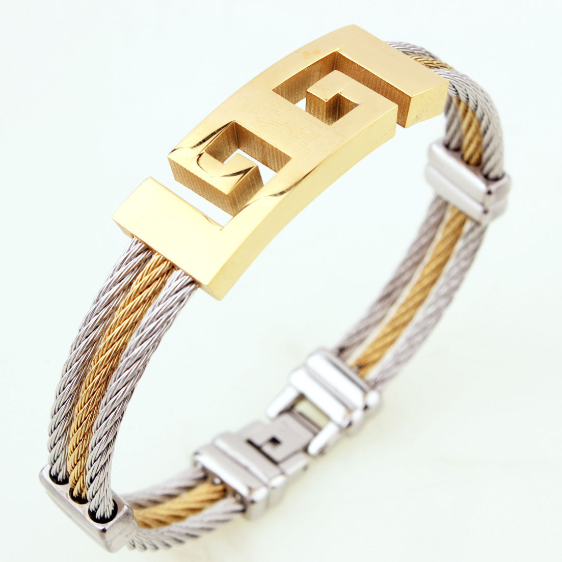 Triple Wire Braided Rope Bracelet