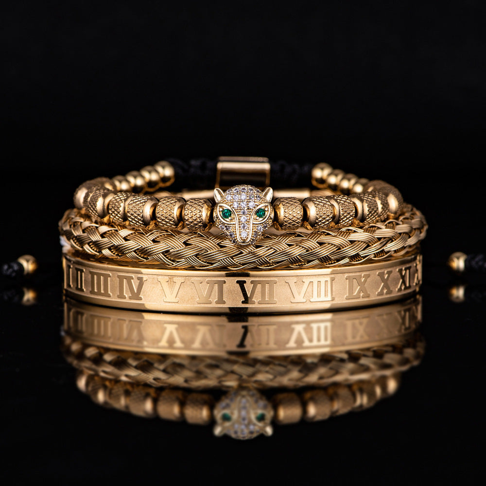 Leopard Roman Bracelet
