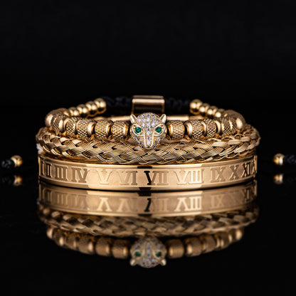 Leopard Roman Bracelet