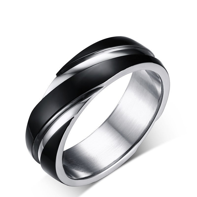 Titanium Steel Twill Ring