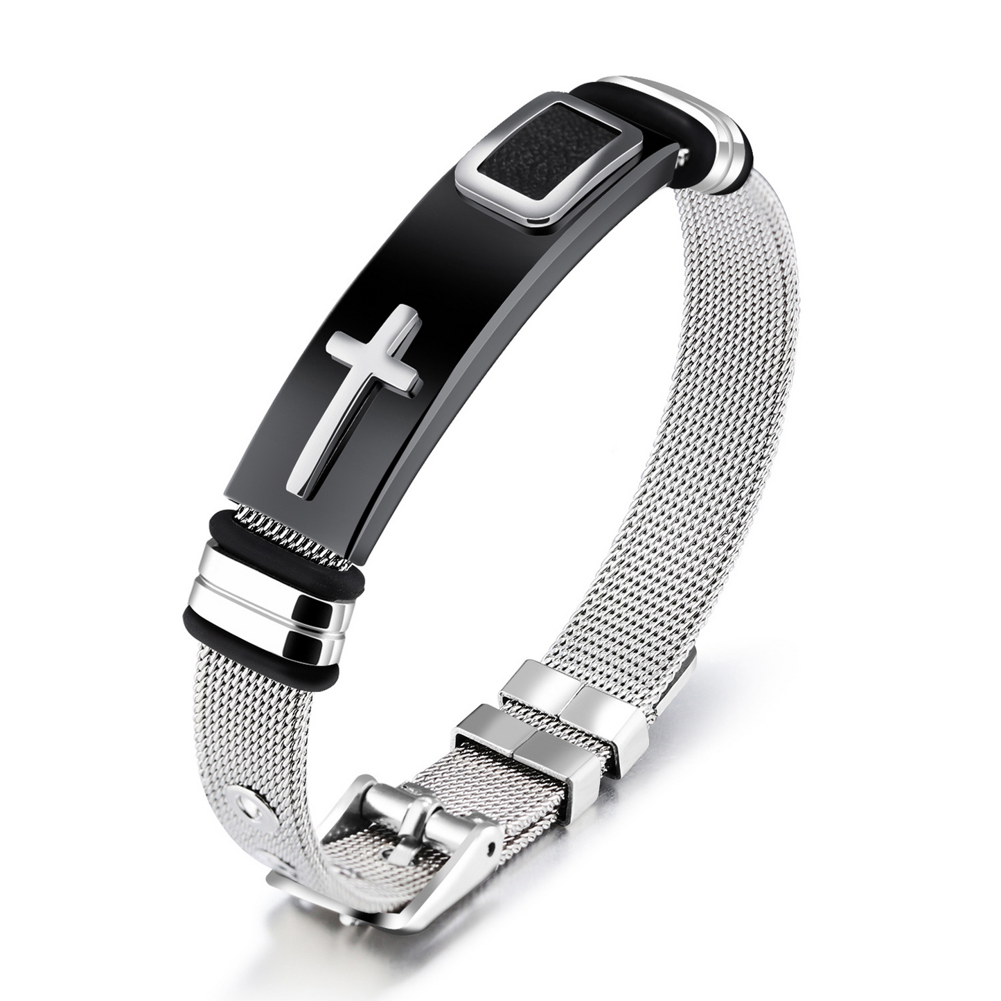 Adjustable Cross Bracelet