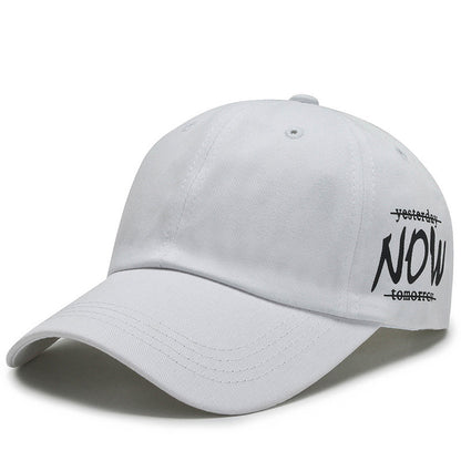 Yesterday Now Tomorrow Cotton Baseball Cap