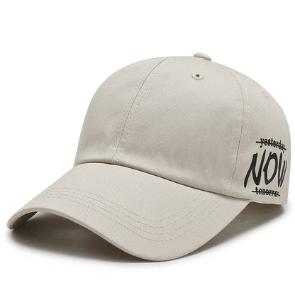 Yesterday Now Tomorrow Cotton Baseball Cap