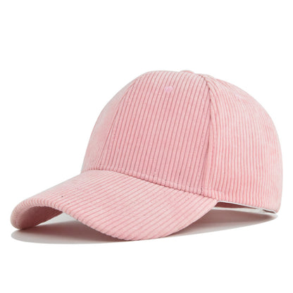 Corduroy Peaked Cap