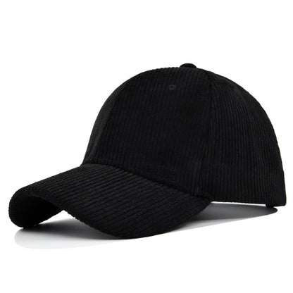 Corduroy Peaked Cap