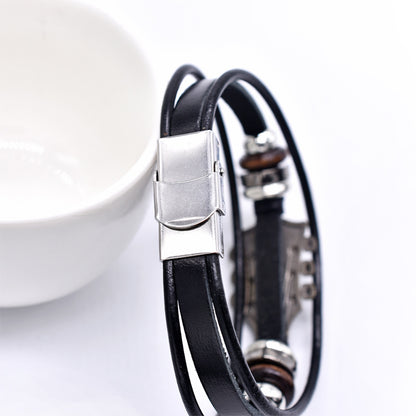 Guitar Pro Leather Bracelet