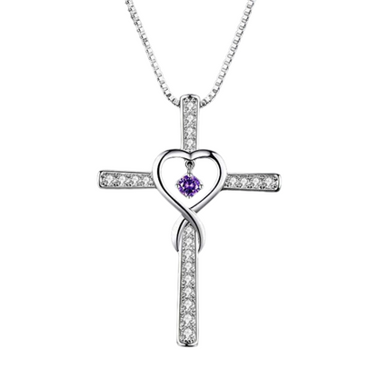 Zircon Cross Pendant