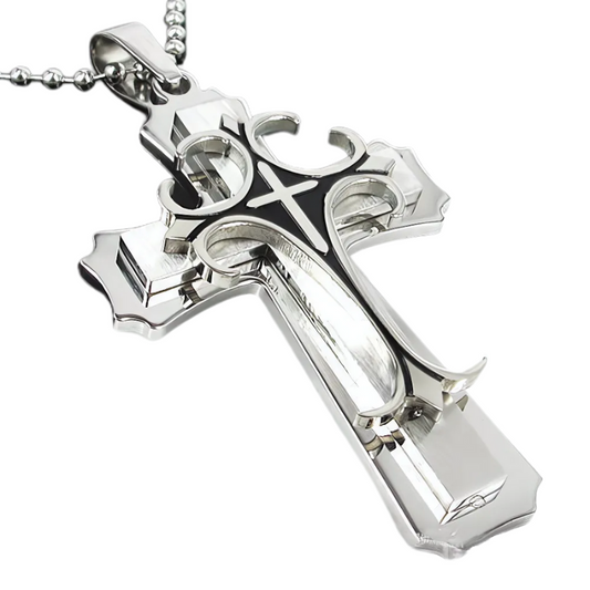 Deep Religion Cross Pendant