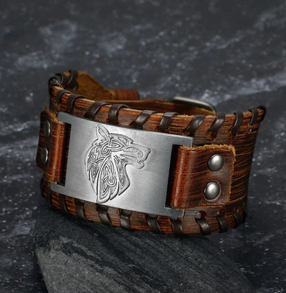 Fenir Crafted Leather Arm Cuff